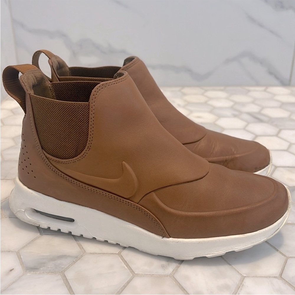Nike Air Max Thea Mid Top Ale Brown Leather Sneakers Women’s Shoe Size 7